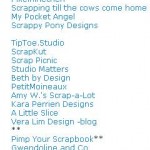 Blogroll in the new page