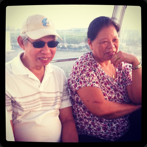 Alfred's Mom and Dad